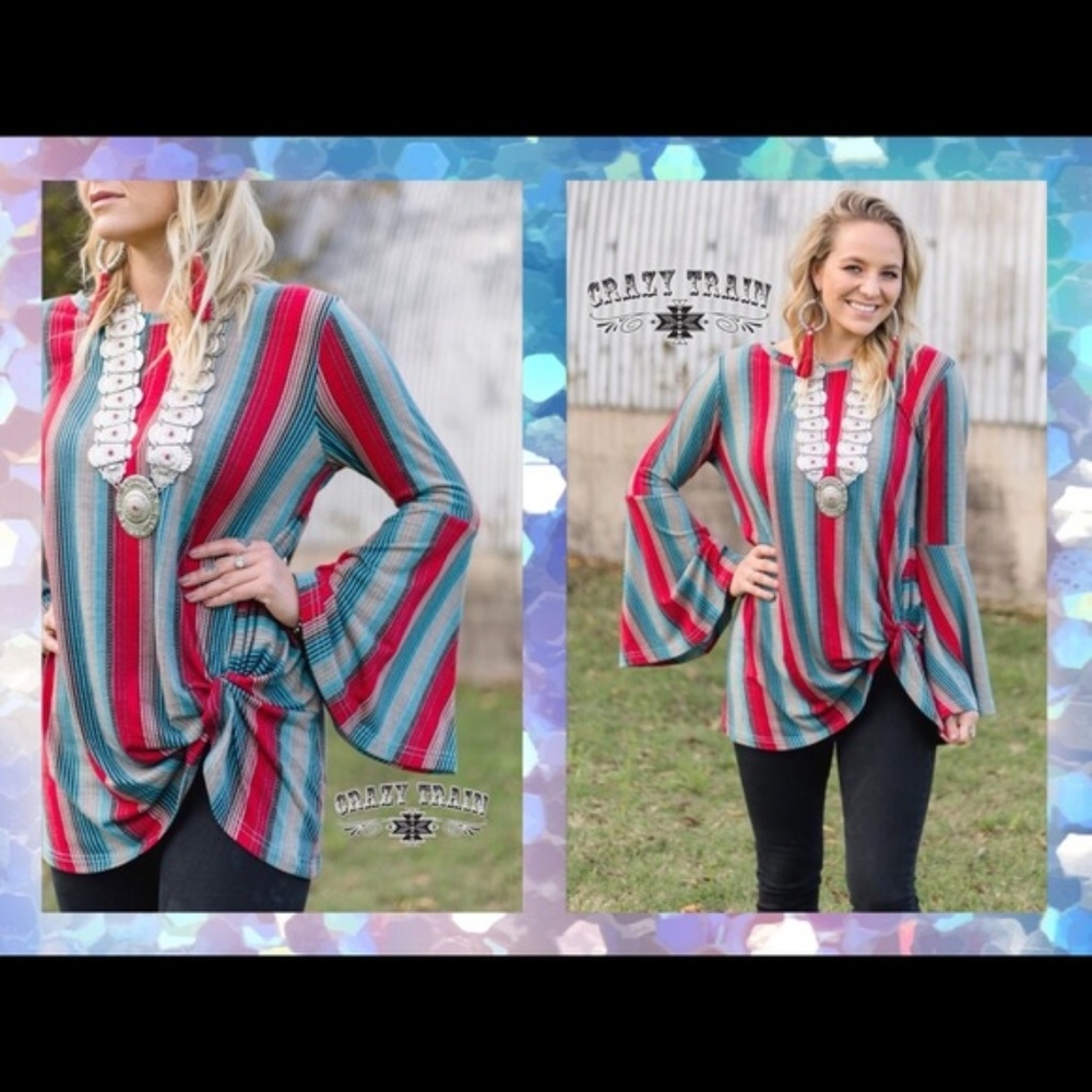 Southern Bell Knot Top